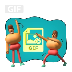 Gif-анимация - КИБЕРшкола программирования для детей, компьютерные курсы для школьников, начинающих и подростков - KIBERone г. Москва