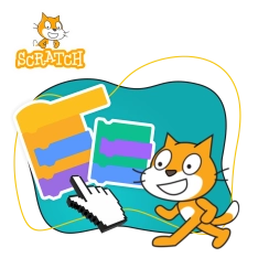 Scratch. Продвинутый уровень – создаём игры, как маленькие разработчики! - КИБЕРшкола программирования для детей, компьютерные курсы для школьников, начинающих и подростков - KIBERone г. Москва