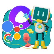 Голосовой помощник Алиса - КИБЕРшкола программирования для детей, компьютерные курсы для школьников, начинающих и подростков - KIBERone г. Москва